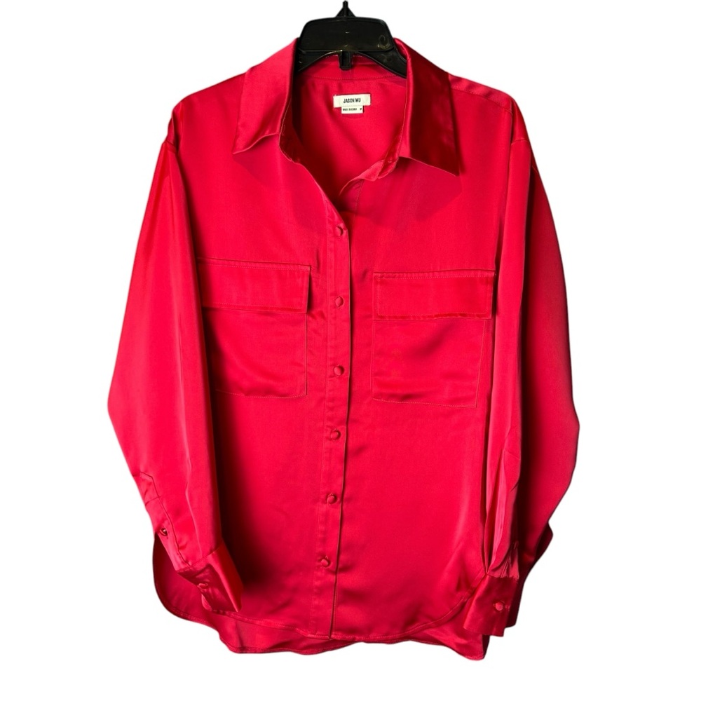 Jason Wu Red Blouse